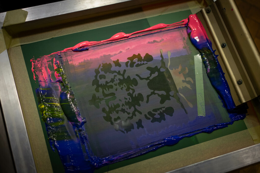 Memory Silkscreening with Karolína Raimund